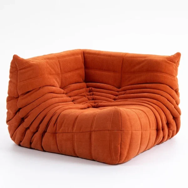 Corduroy Comfort: Ultimate Togo Corner Sofa for Cozy Living