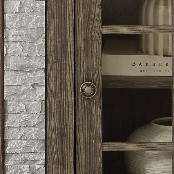 70" Modern TV Stand with 2-Door Storage