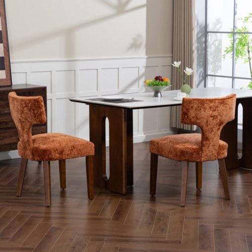 Mid Century Modern Dining Chairs Set of 2