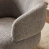 Cuddle-style leisure swivel sofa chair, suitable for balconies, studies and living rooms