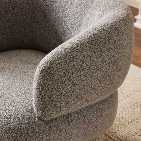 Cuddle-style leisure swivel sofa chair, suitable for balconies, studies and living rooms