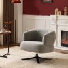 Cuddle-style leisure swivel sofa chair, suitable for balconies, studies and living rooms