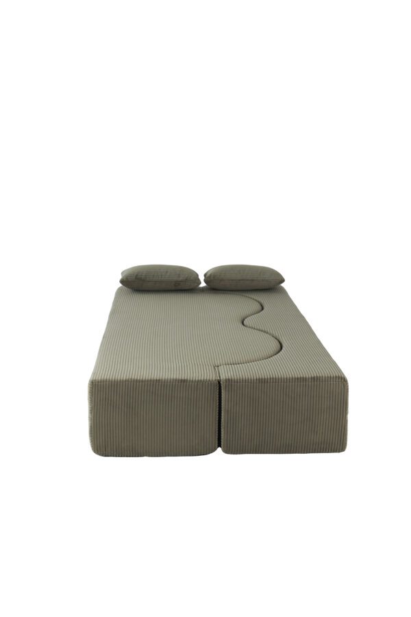 2-in-1 Foldable Sofa Bed,75 Inch Folding Boneless Couch Convertible Compressed