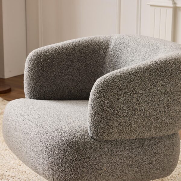 Cuddle-style leisure swivel sofa chair, suitable for balconies, studies and living rooms