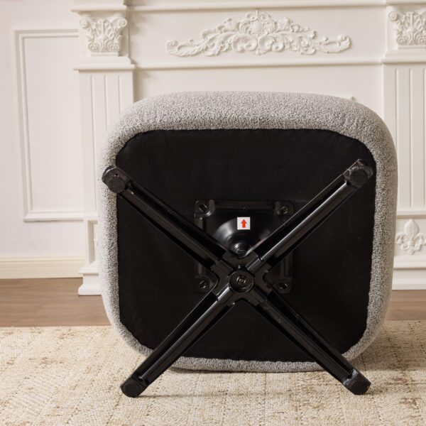 Cuddle-style leisure swivel sofa chair, suitable for balconies, studies and living rooms