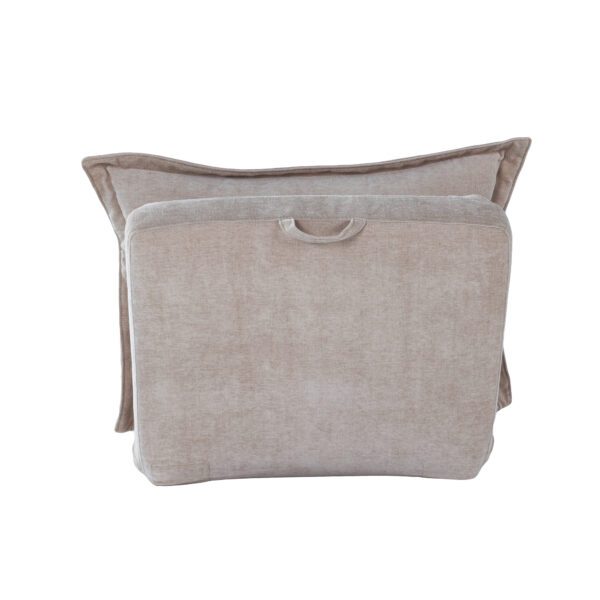 Convertible Flip Chair: Floor SofaBed with Adjustable Backrest andPillows