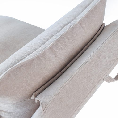 Convertible Flip Chair: Floor SofaBed with Adjustable Backrest andPillows