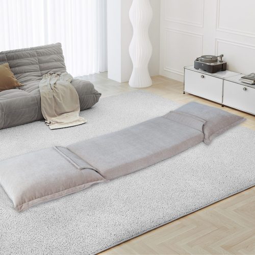Convertible Flip Chair: Floor SofaBed with Adjustable Backrest andPillows