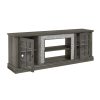 70" Modern TV Stand with 2-Door Storage