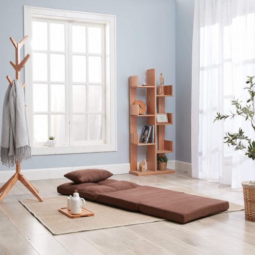 Convertible Upholstered Guest Sleeper,Adjustable Foldable Modern Leisure Sofa Bed Video Gaming Sofa