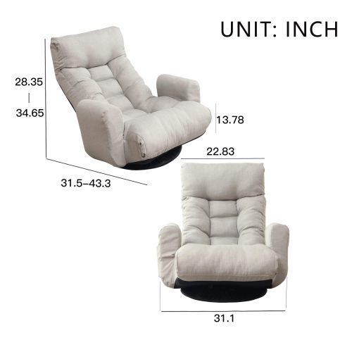 360 degree rotatable sofa chair,Rotatable seat Leisure Chair deck chair