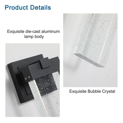 Outdoor Waterproof Transparent LED Crystal