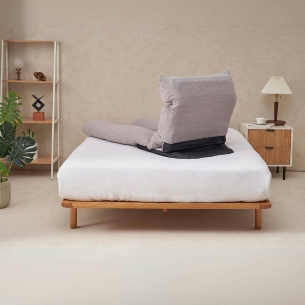 Adjustable head and waist,U-shaped full-body recliner for sleeping,reading and physiotherapy