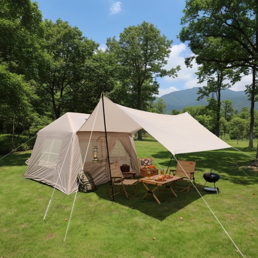 Outdoor camping tents are simple, stylish, and easy to install.