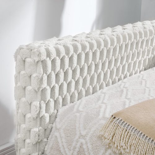 Twin Size Daybed, Upholstered sofa bed,The bottom pulls out to form a bed