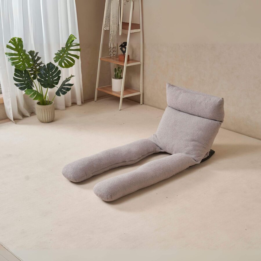 Adjustable head and waist,U-shaped full-body recliner for sleeping,reading and physiotherapy