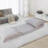Convertible Flip Chair: Floor SofaBed with Adjustable Backrest andPillows