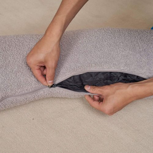 Adjustable head and waist,U-shaped full-body recliner for sleeping,reading and physiotherapy