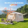 8 m ² Inflatable Tents for Camping, Blow Up Tent with Hand Pump
