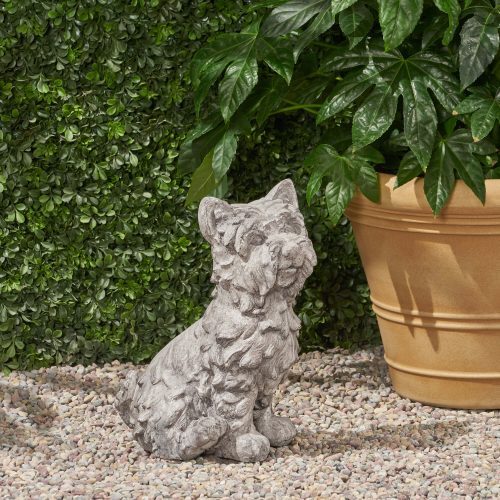 CAST SONE GARDEN STATUE, No Assembly Required