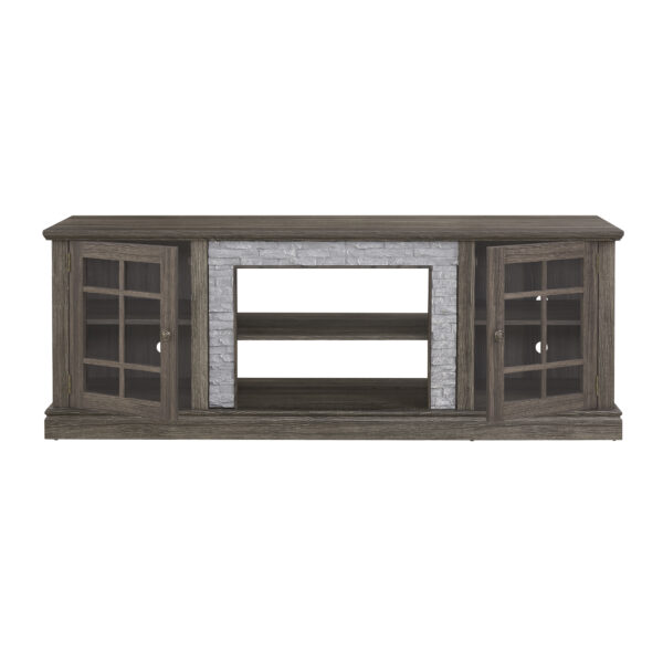 70" Modern TV Stand with 2-Door Storage