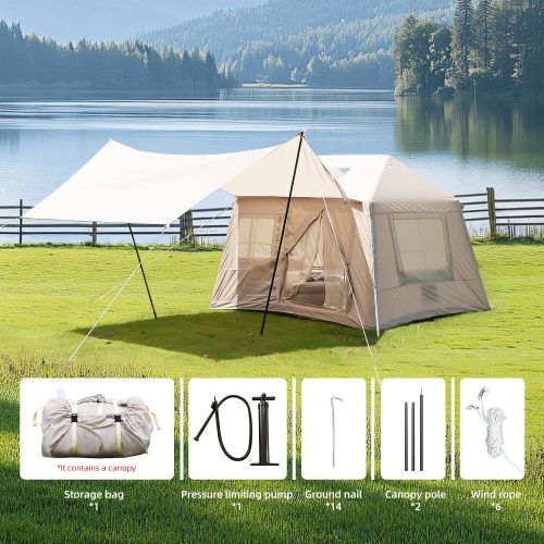 Outdoor camping tents are simple, stylish, and easy to install.