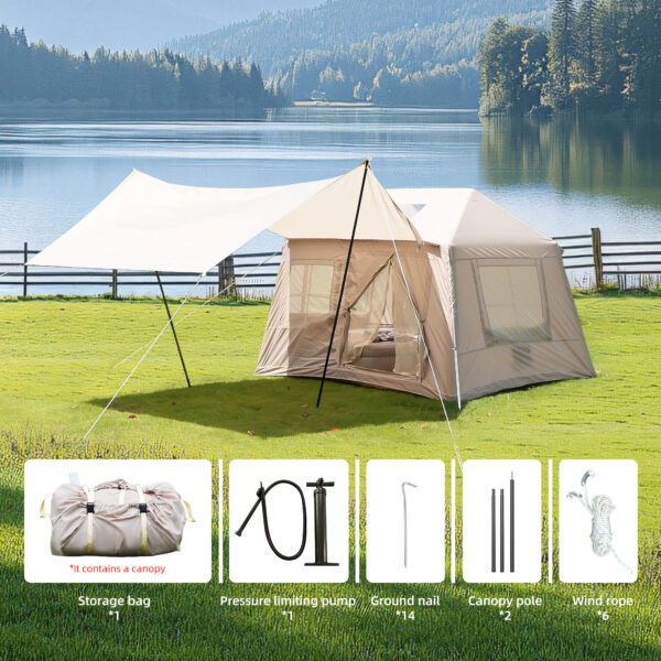 Outdoor camping tents are simple, stylish, and easy to install.