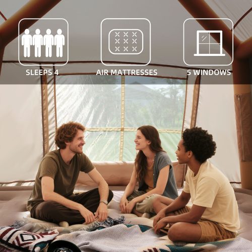 Outdoor camping tents are simple, stylish, and easy to install.