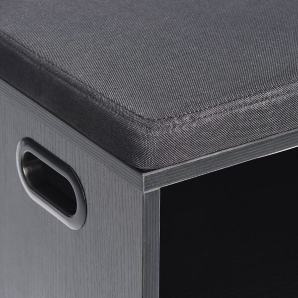 Small Shoe Bench for Entrywaywith Cushion Shoe Bench with Storage and Seating