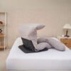 Adjustable head and waist,U-shaped full-body recliner for sleeping,reading and physiotherapy