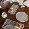 Scalloped Marble Tray