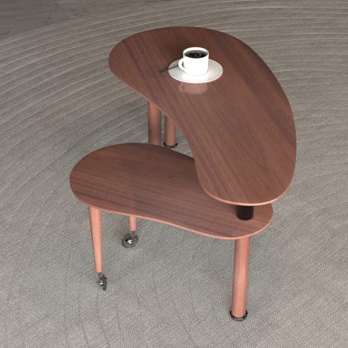 360 degree Rotatable modern Coffee Table for Living Room