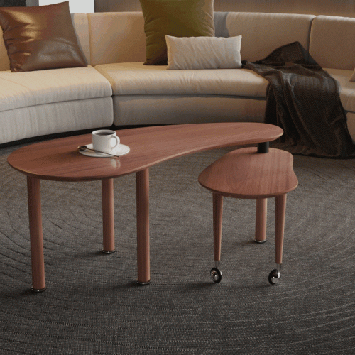 360 degree Rotatable modern Coffee Table for Living Room