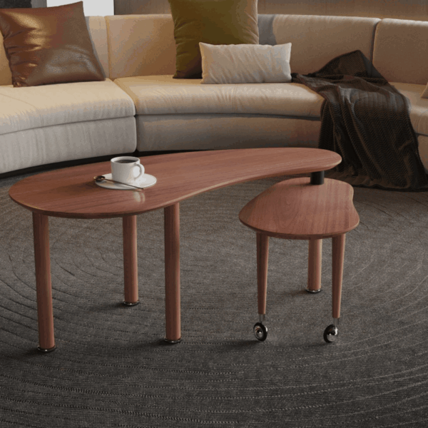 360 degree Rotatable modern Coffee Table for Living Room