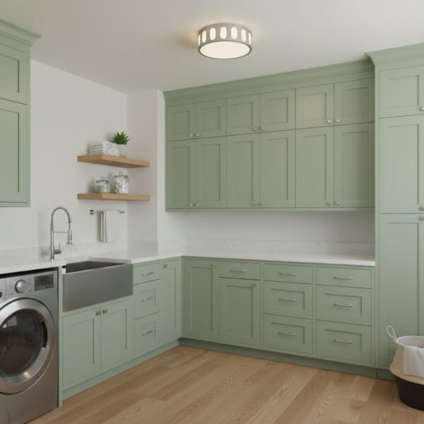 11.25-in Brushed Nickel LED Flush Mount