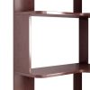 6 Tier Freestanding L-Shaped Corner Bookshelf For Living Room