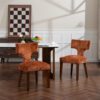 Mid Century Modern Dining Chairs Set of 2