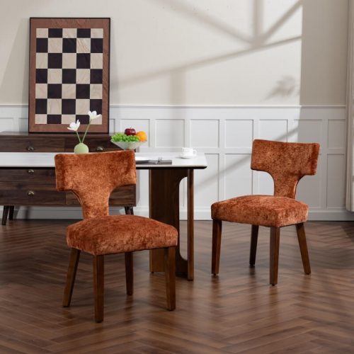Mid Century Modern Dining Chairs Set of 2