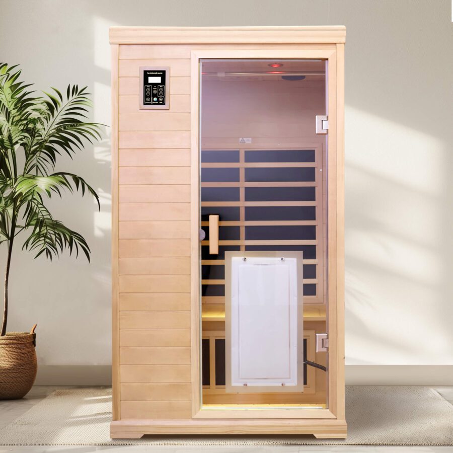 Two-person Far-infrared hemlock indoor