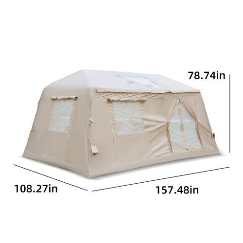 11 m ² Inflatable Tents for Camping
