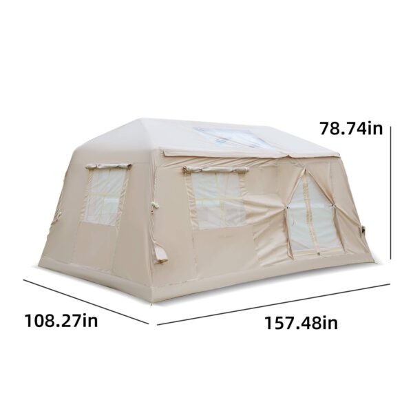 11 m ² Inflatable Tents for Camping