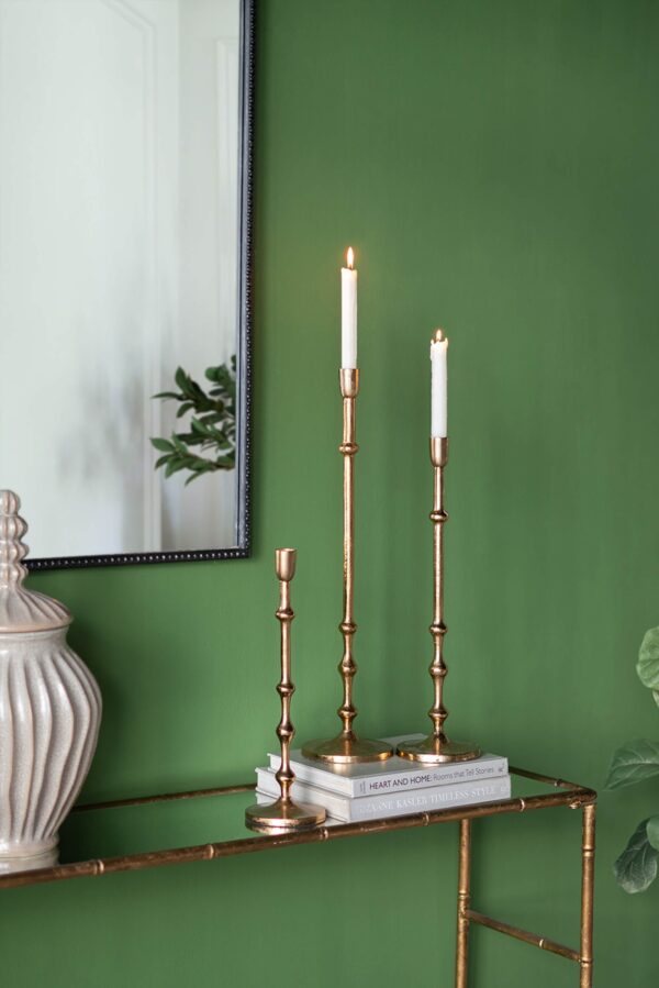 Aluminum Taper Candle