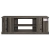 70" Modern TV Stand with 2-Door Storage