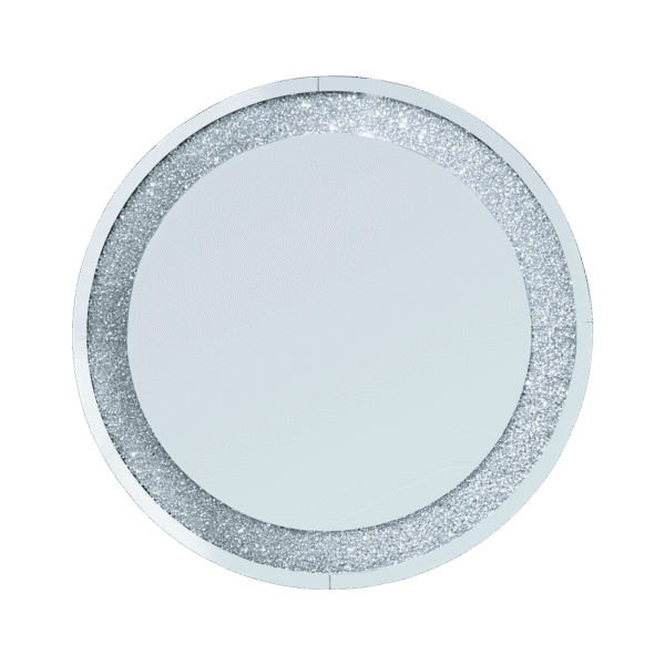 Crystal Crush Diamond Sparkly round Silver