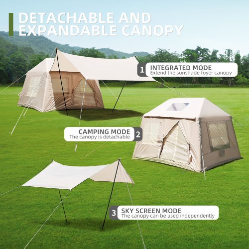 Outdoor camping tents are simple, stylish, and easy to install.