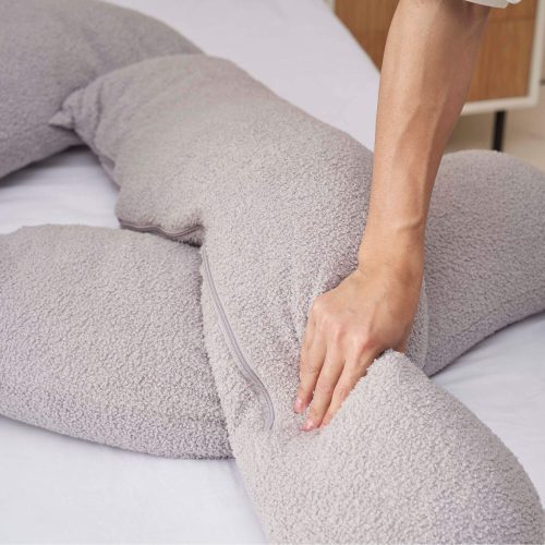 Adjustable head and waist,U-shaped full-body recliner for sleeping,reading and physiotherapy