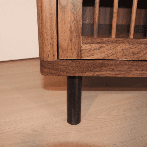 Shoe Cabinet with Shutter Doors