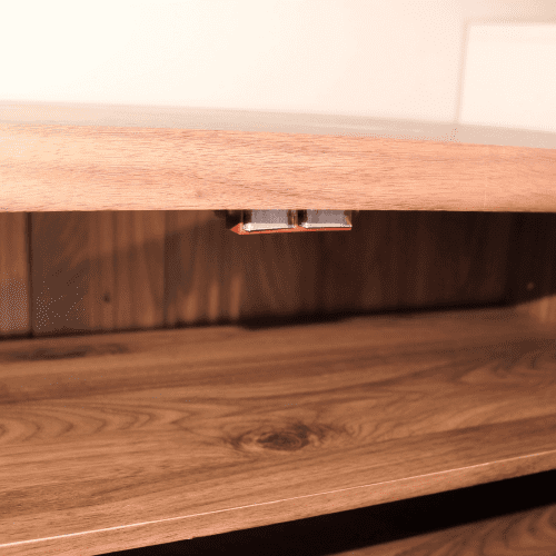 Shoe Cabinet with Shutter Doors