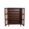 Shoe Cabinet with Shutter Doors