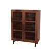 Shoe Cabinet with Shutter Doors